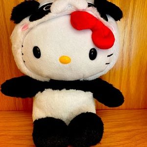 Hello Kitty dressed as Panda